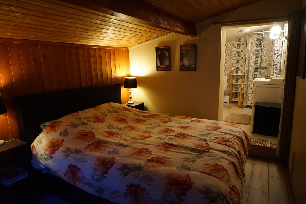 Domaine Lapin qui rit Chambre d'hôte Slaapkamer